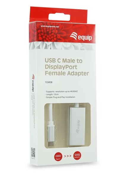 Adaptador Equip USB-C para DisplayPort 2